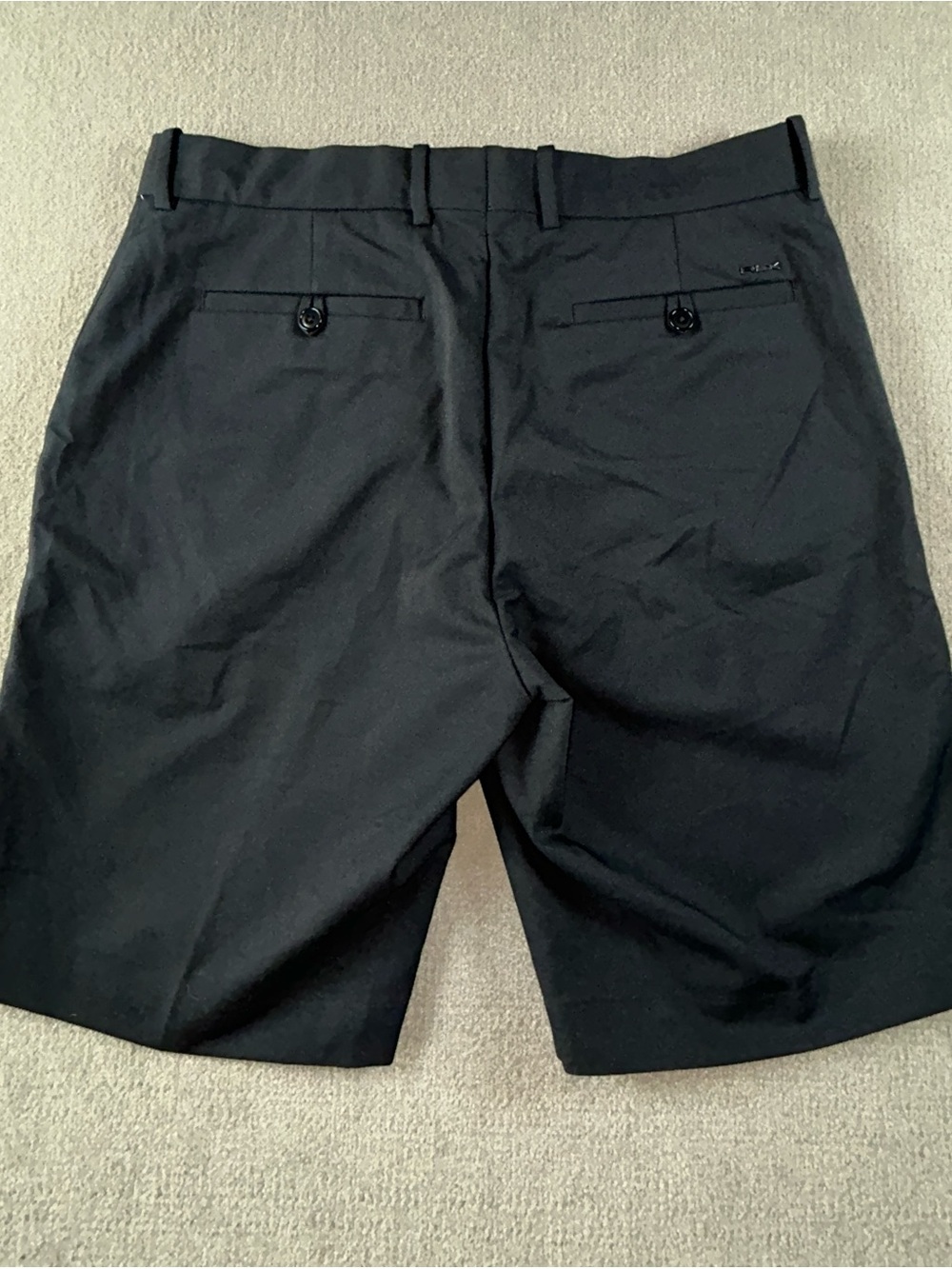 NWT!  RLX Ralph Lauren Tailored Fit Golf Shorts Black Size 32 10” Inseam - Picture 6 of 11